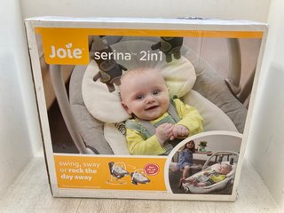 JOIE SERINA 2 IN 1 CHILDRENS SWING AND ROCKER RRP - £130: LOCATION - A9