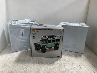 3 X LAND ROVER DEFENDER 110 (2015) TOY CARS: LOCATION - A17