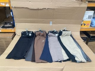 QTY OF ASSORTED NOUVELLE LONDON WOMENS CLASSIC TROUSERS IN VARIOUS COLOURS AND SIZES: LOCATION - A18