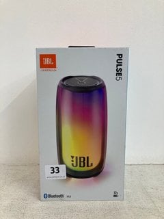 JBL PULSE 5 PORTABLE BLUETOOTH SPEAKER RRP - £219: LOCATION - WHITE BOOTH