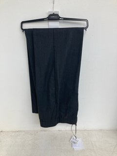 MARELLA PANTALON LONG TROUSERS IN BLACK SIZE: 6 RRP - £130: LOCATION - WHITE BOOTH