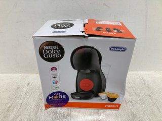 SO CHILL MINI FRIDGE TO INCLUDE NESCAFE DOLCE GUSTO PICCOLO XS COFFEE MACHINE: LOCATION - B13