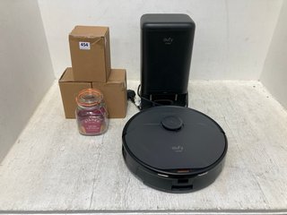 5 X ASSORTED ITEMS TO INCLUDE EUFY CLEAN SELF EMPTY STATION WITH ROBOT VACUUM CLEANER IN BLACK: LOCATION - B13