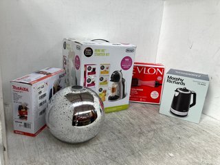 5 X ASSORTED HOUSEHOLD ITEMS TO INCLUDE DELONGHI NESCAFE DOLCE GUSTO MINI ME STARTER KIT: LOCATION - B12