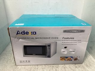 ADEXA COMMERCIAL MICROWAVE OVEN RRP - £166: LOCATION - B11