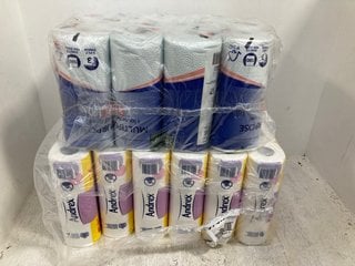 2 X ASSORTED MULTIPACKS OF KITCHEN AND TOILET ROLLS: LOCATION - B10