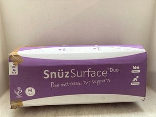 SNUZ SURFACE PRO COT MATTRESS RRP - £165: LOCATION - A1