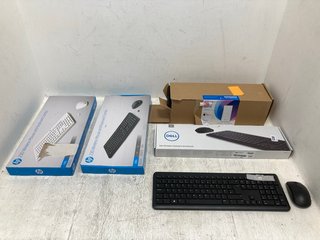 5 X ASSORTED COMPUTER ITEMS TO INCLUDE DELL WIRELESS KEYBOARD AND MOUSE: LOCATION - B5