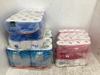 3 X ASSORTED MULTIPACKS OF KITCHEN AND TOILET ROLLS: LOCATION - B2