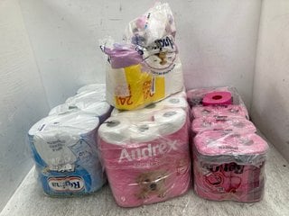 4 X ASSORTED MULTIPACKS OF KITCHEN AND TOILET ROLLS: LOCATION - C1