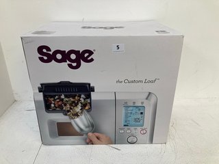 SAGE THE CUSTOM LOAF BREAD MAKER RRP - £248: LOCATION - WHITE BOOTH