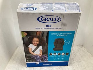 GRACO AFFIX GROUP 2/3 HIGHBACK CHILDRENS BOOSTER SEAT: LOCATION - C4