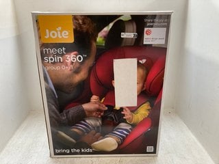 JOIE SPIN 360 GROUP 0+/1 CHILDRENS CAR SEAT RRP - £200: LOCATION - A1