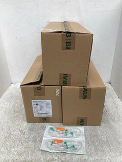 3 X BOXES OF BRAUN INFUSOMAT SPACE LINE SAFE SETS: LOCATION - C16