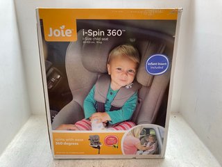 JOIE I - SPIN 360 I-SIZE CHILDRENS CAR SEAT RRP - £249: LOCATION - A2