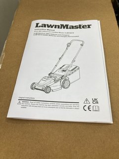 LAWN MASTER 41 CM CORDLESS LAWN MOWER RRP - £149: LOCATION - D16