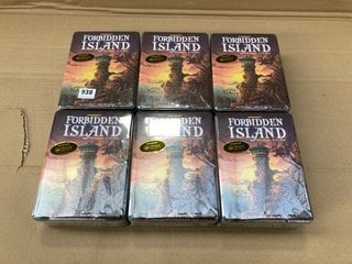 6 X GAME WRIGHT FORBIDDEN ISLAND CARD GAMES (SEALED): LOCATION - D8