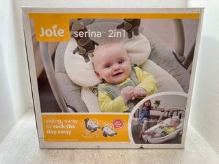 JOIE SERINA 2 IN 1 CHILDRENS SWING AND ROCKER RRP - £130: LOCATION - A3