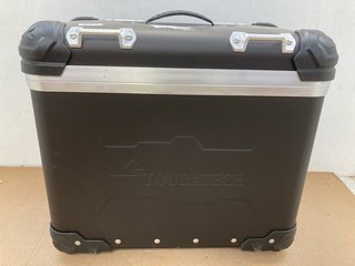 TOURATECH LARGE HARDSHELL STORAGE BOX IN BLACK: LOCATION - D6