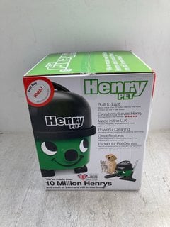 HENRY HOOVER PET VACUUM CLEANER RRP - £189: LOCATION - D5