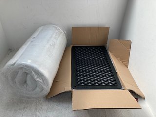 PANDA MATTRESS TOPPER (NOT SIZED) TO INCLUDE BOX OF TRILAX COATED GRID TRAYS: LOCATION - D5