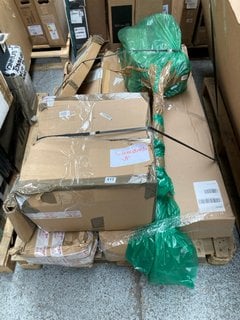 PALLET OF ASSORTED LIGHTING TO INCLUDE JOHN LEWIS & PARTNERS ORA LED FLOOR LAMP IN POLISHED CHROME FINISH: LOCATION - D3 (KERBSIDE PALLET DELIVERY)