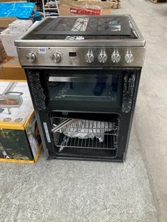 HISENSE DOUBLE ELECTRIC COOKER WITH INDUCTION HOB : MODEL HDE3211BXUK: LOCATION - C3