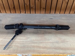 POWER STEERING RACK IN BLACK: LOCATION - DR