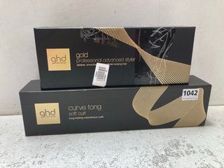 GHD GOLD PROFESSIONAL ADVANCED STYLER TO INCLUDE GHD CURVE TONG SOFT CURL: LOCATION - BR4