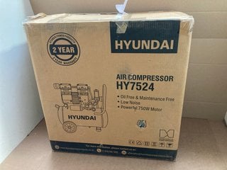 HYUNDAI AIR COMPRESSOR MODEL: HY7524: LOCATION - BR7