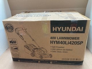 HYUNDAI 40V CORDLESS LAWNMOWER MODEL: HYM40LI420SP: LOCATION - BR7