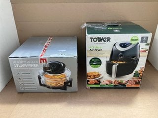 TOWER 4.3LTR AIR FRYER TO INCLUDE DAEWOO 17L AIR FRYER: LOCATION - BR9