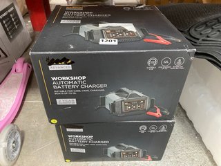 2 X WORKSHOP AUTOMATIC BATTERY CHARGERS: LOCATION - CR2