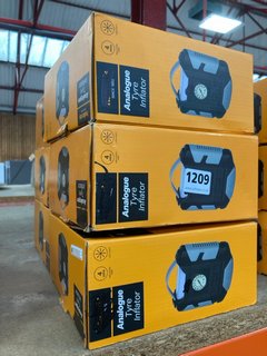 6 X ANALOGUE TYRE INFLATORS: LOCATION - CR3