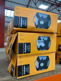 6 X ANALOGUE TYRE INFLATORS: LOCATION - CR3