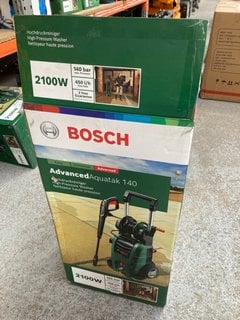 BOSCH ADVANCED AQUATAK 140 2100W PRESSURE WASHER RRP- £279: LOCATION - CR3