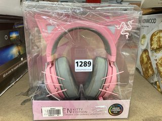 RAZER KRAKEN KITTY EDITION GAMING HEADSET IN PINK: LOCATION - CR7