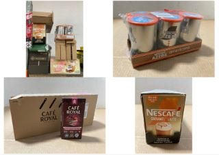 QTY OF ASSORTED DRINK ITEMS TO INCLUDE NESCAFE AZERA AMERICANO ( B. B DATE 01.2026 ): LOCATION - BR7