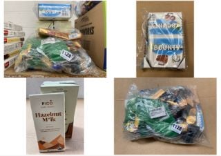 QTY OF ASSORTED FOOD ITEMS TO INCLUDE BOUNTY 24 PACK BOX (B.B DATE 09.02.2025): LOCATION - BR5