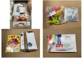 QTY OF ASSORTED ITEMS TO INCLUDE DIY PAINTING BY NUMBERS KIT: LOCATION - BR5