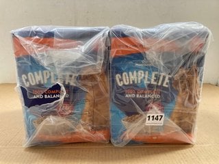 QTY OF 100% COMPLETE AND BALANCED CAT FOOD: LOCATION - BR4