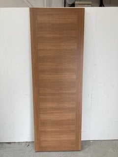 VICAIMA LIMITED FD30 INTERIOR FIRE DOOR IN ALMOND WOOD FINISH : SIZE 1981 X 686 X 44MM - RRP £231: LOCATION - B3