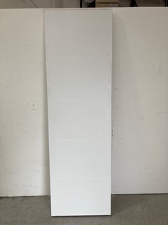 VICAIMA LIMITED FD30 INTERIOR FIRE DOOR IN WHITE : SIZE 1981 X 610 X 44MM - RRP £231: LOCATION - B3