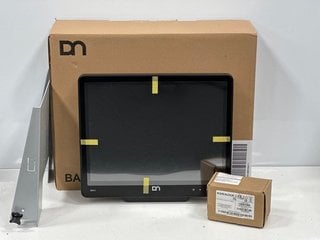 DIEBOLD NIXDORF BA93 POS 15", PROJECTED CAPACITIVE TOUCHSCREEN MONITOR IN BLACK (WITH BOX TO INCLUDE DATALOGIC GFS4400 BARCODE SCANNER) [JPTM123640] THIS PRODUCT IS FULLY FUNCTIONAL AND IS PART OF OU