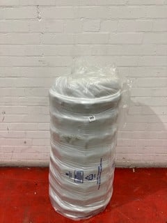 WHITE DOUBLE MATTRESS TOPPER