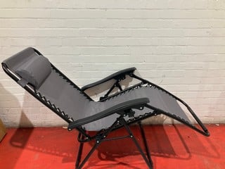 ZERO GRAVITY CHAIR PREMIUM RANGE GREY