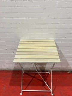 THE WHITE COMPANY LONDON, WHITE BISTRO TABLE LARGE RRP £250