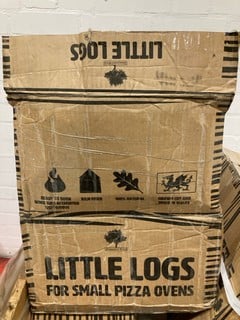 A PALLET TO INCLUDE LITTLE LOGS FOR SMALL PIZZA OVEN