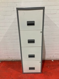 A 4 DRAW FILING CABINET