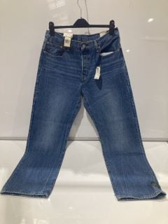 1X LEVIS 501 '90s MID RISE STRAIGHT LEG JEANS 30X30 RRP £100